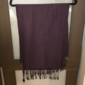 Purple Shawl Scarf